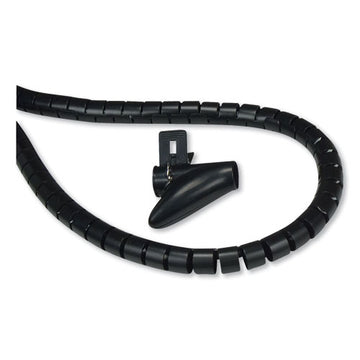 Innovera® Floor Sleeve Cable Management, 2.5" X 0.5" Channel, 72" Long, Black freeshipping - TVN Wholesale